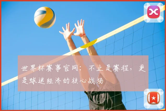 世界杯赛事官网：不止是赛程，更是球迷经济的核心战场